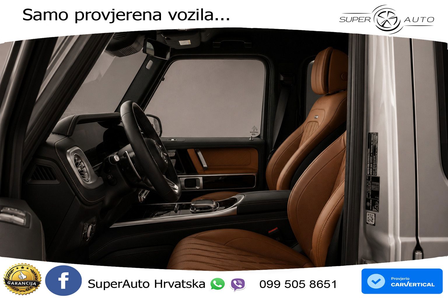 Mercedes AMG G 63 Long V8 (585 KS) 4MATIC 9G-TRONIC AMG SPEEDSHIFT TCT Manufaktur LED+GR SJED+ACC