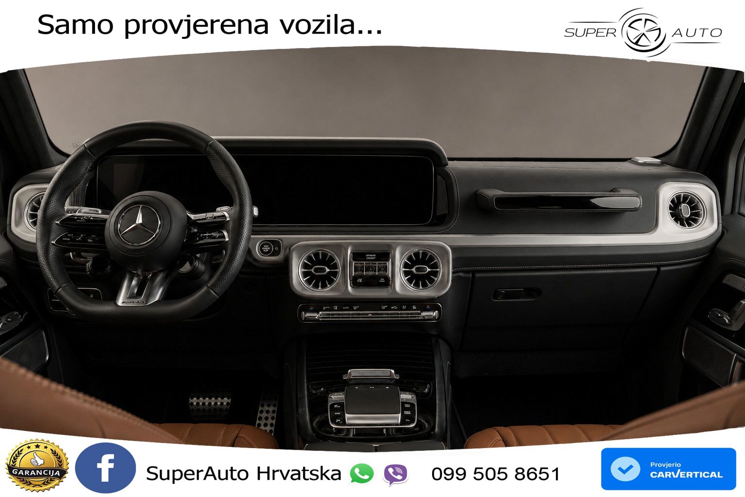 Mercedes AMG G 63 Long V8 (585 KS) 4MATIC 9G-TRONIC AMG SPEEDSHIFT TCT Manufaktur LED+GR SJED+ACC