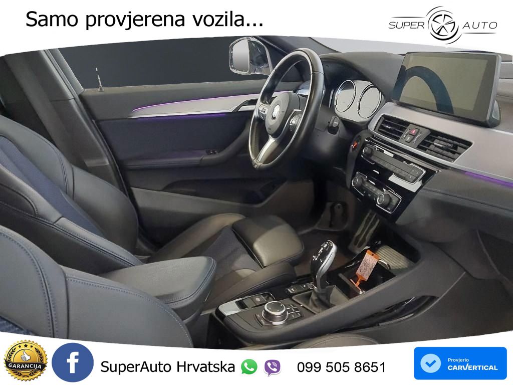 BMW X2 xDrive20d Steptronic M Sport LED+GR SJED+ACC