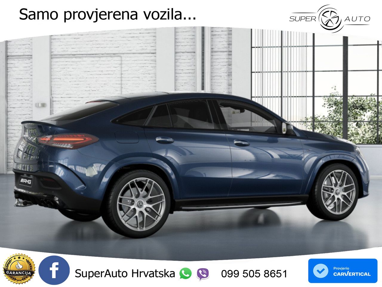 Mercedes AMG GLE Coupe 53 (435 KS) EQ Boost 4MATIC+ AMG SPEEDSHIFT TCT 9G LED+GR SJED+ACC
