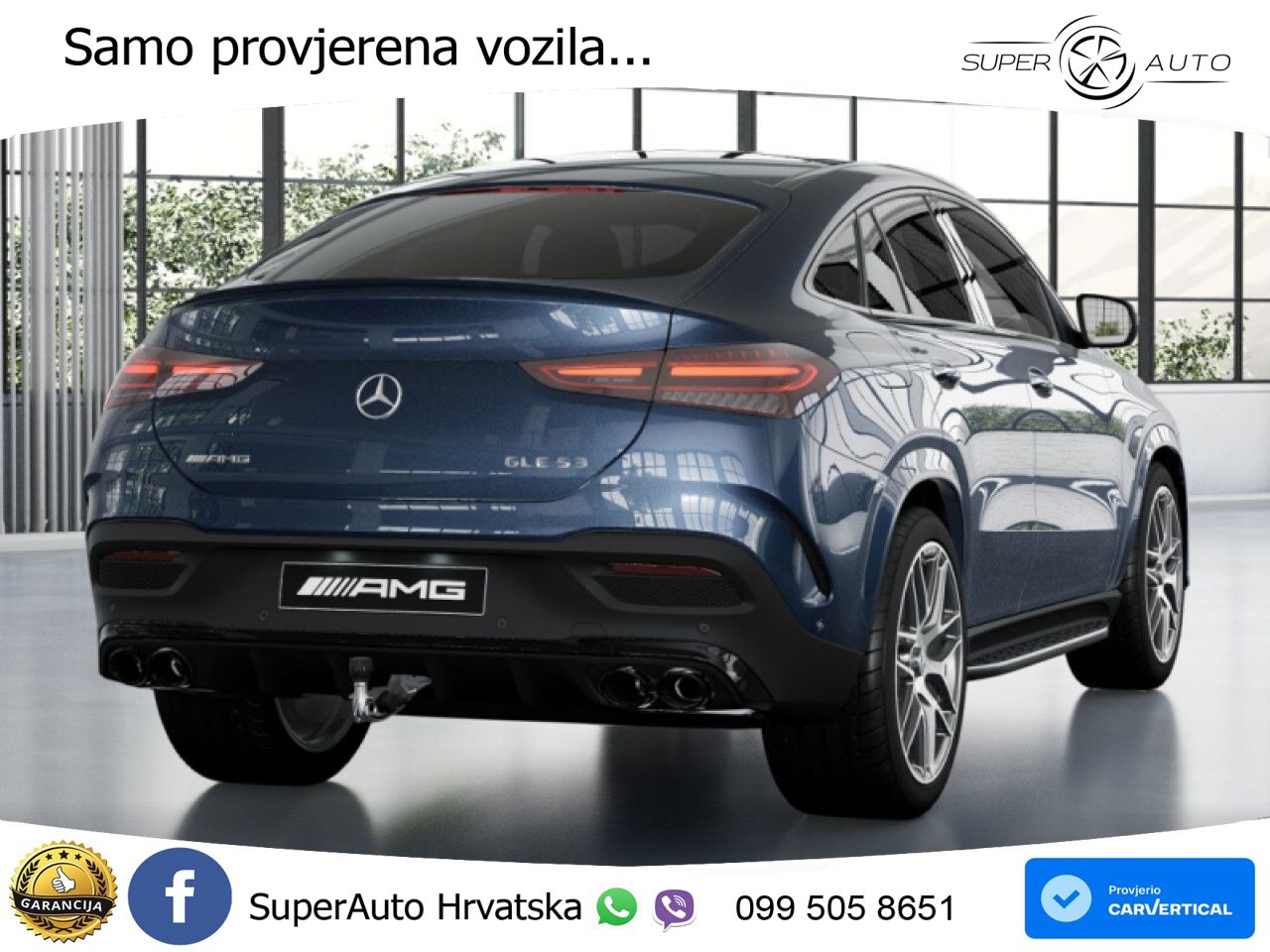 Mercedes AMG GLE Coupe 53 (435 KS) EQ Boost 4MATIC+ AMG SPEEDSHIFT TCT 9G LED+GR SJED+ACC