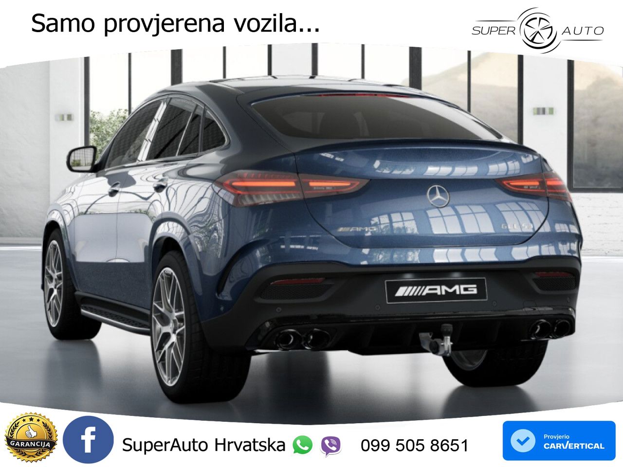 Mercedes AMG GLE Coupe 53 (435 KS) EQ Boost 4MATIC+ AMG SPEEDSHIFT TCT 9G LED+GR SJED+ACC
