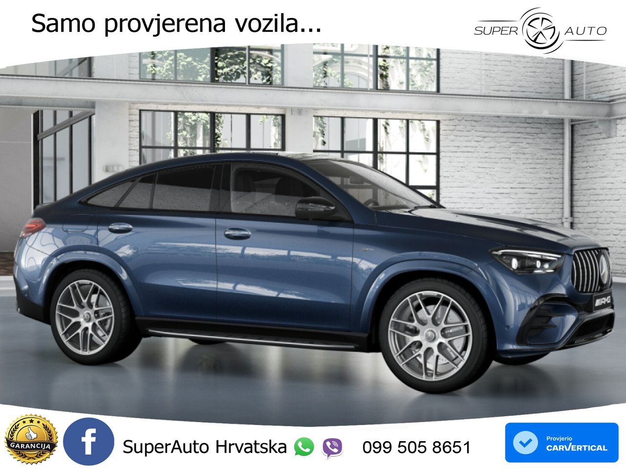 Mercedes AMG GLE Coupe 53 (435 KS) EQ Boost 4MATIC+ AMG SPEEDSHIFT TCT 9G LED+GR SJED+ACC