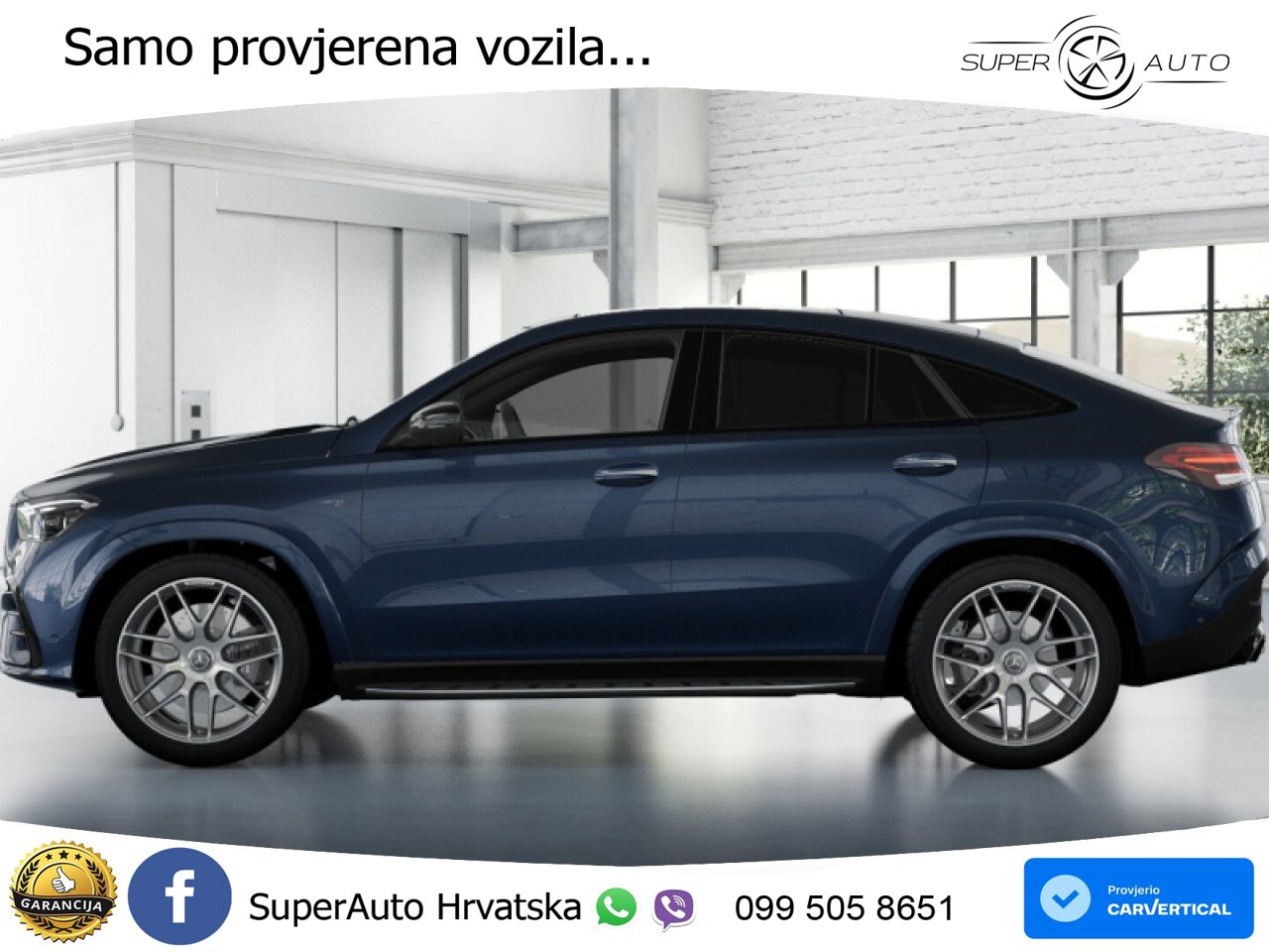 Mercedes AMG GLE Coupe 53 (435 KS) EQ Boost 4MATIC+ AMG SPEEDSHIFT TCT 9G LED+GR SJED+ACC