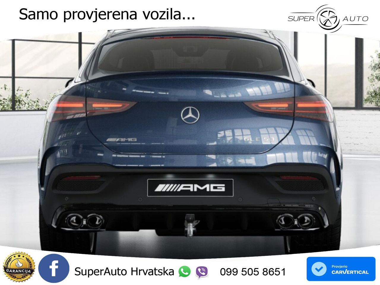 Mercedes AMG GLE Coupe 53 (435 KS) EQ Boost 4MATIC+ AMG SPEEDSHIFT TCT 9G LED+GR SJED+ACC
