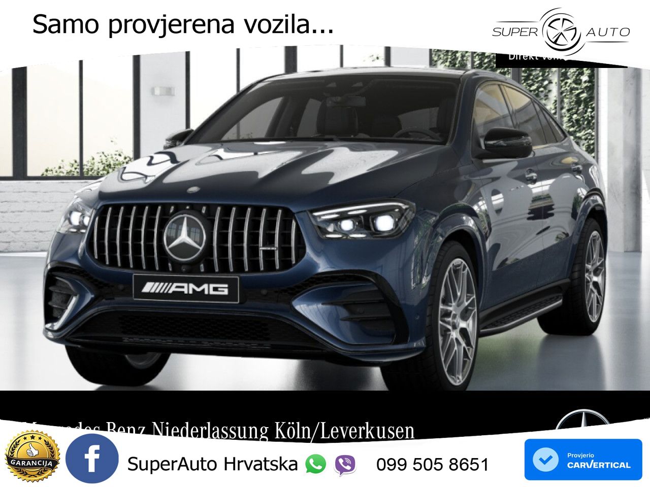 Mercedes AMG GLE Coupe 53 (435 KS) EQ Boost 4MATIC+ AMG SPEEDSHIFT TCT 9G LED+GR SJED+ACC