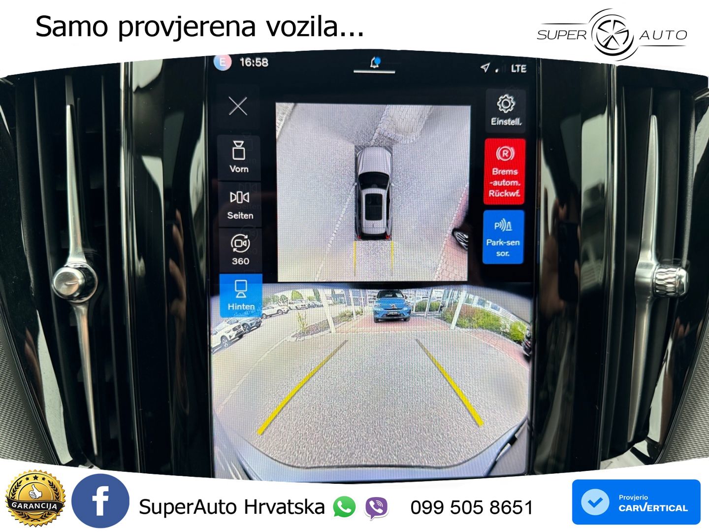 Volvo XC60 B5 Benzin AWD Geartronic ACC+HEAD+4xGR SJED+360+PANO
