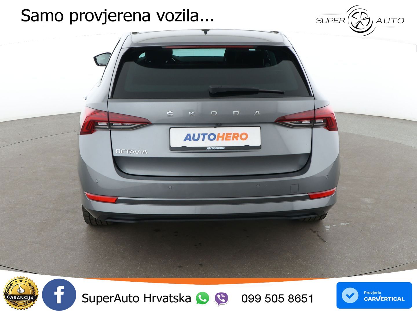 Škoda Octavia Combi 2.0 TDI (150 KS) DSG LED+GR SJED+ACC