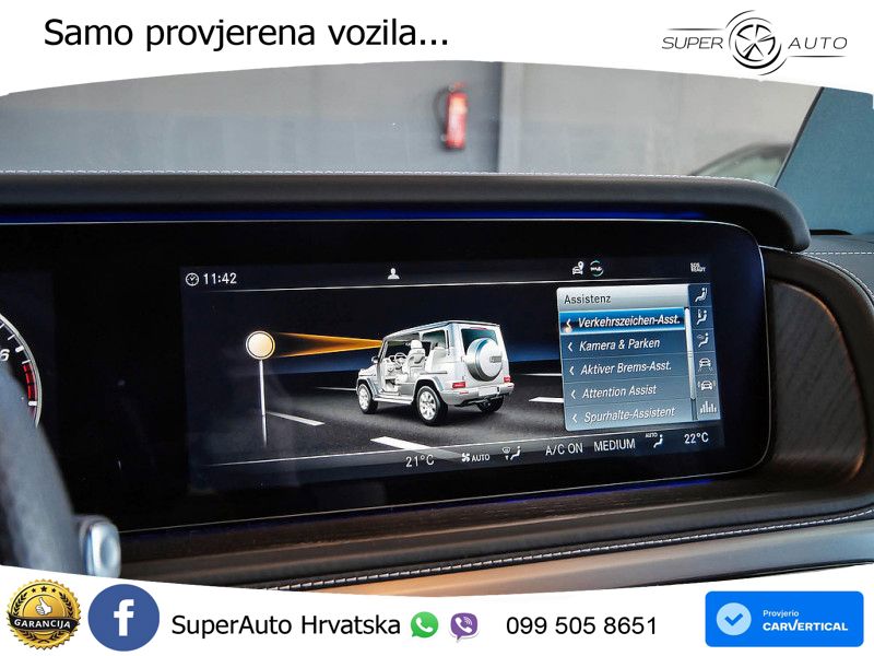 Mercedes G 500 Long V8 (422 KS) 4MATIC 9G-TRONIC AMG LED+ACC
