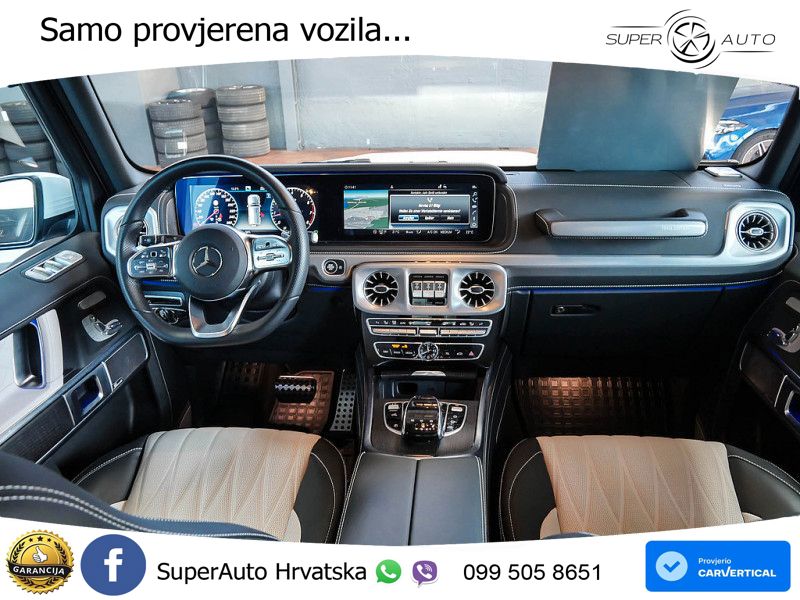 Mercedes G 500 Long V8 (422 KS) 4MATIC 9G-TRONIC AMG LED+ACC
