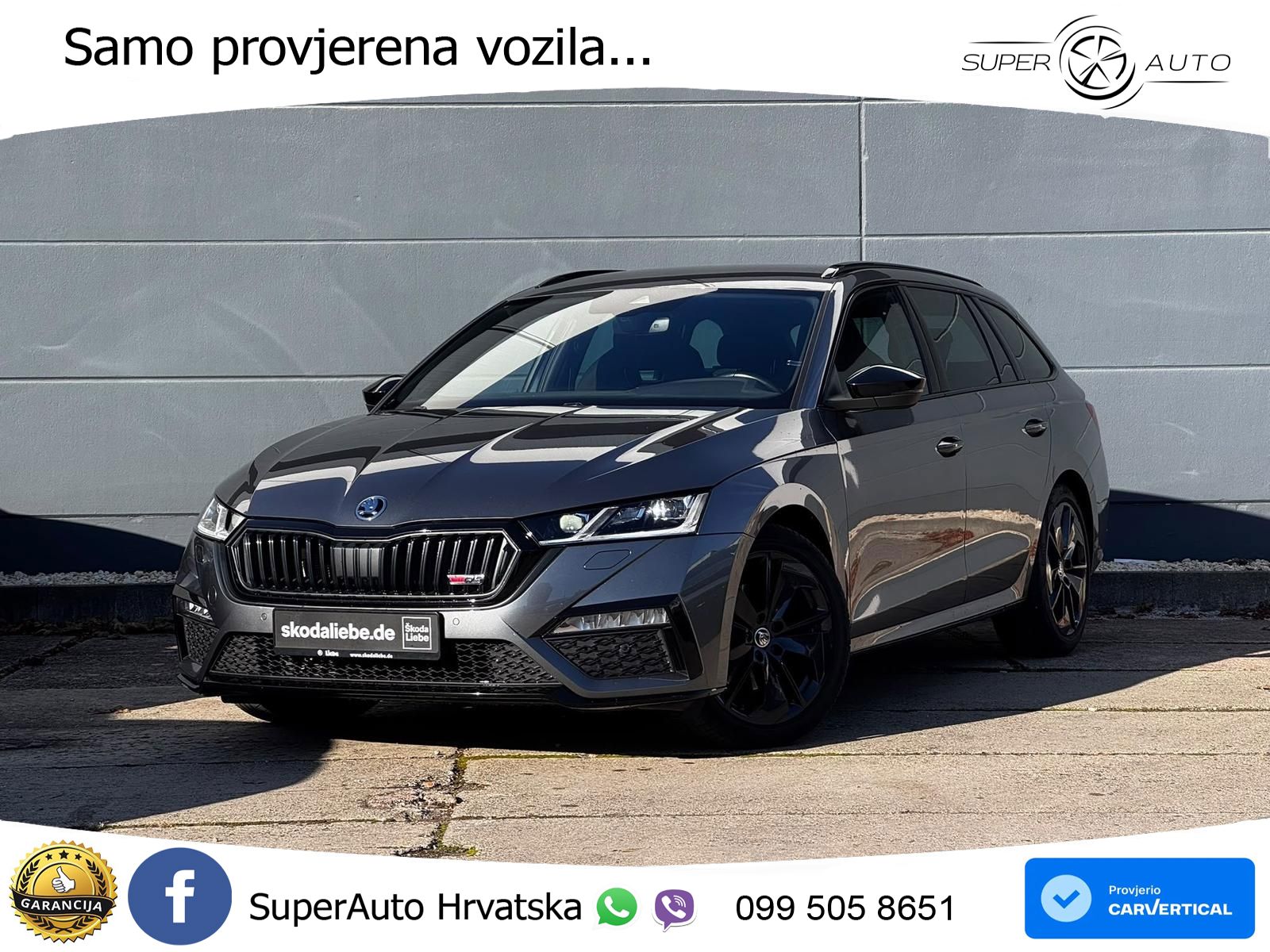 Škoda Octavia Combi RS 2.0 TDI (200 KS) DSG