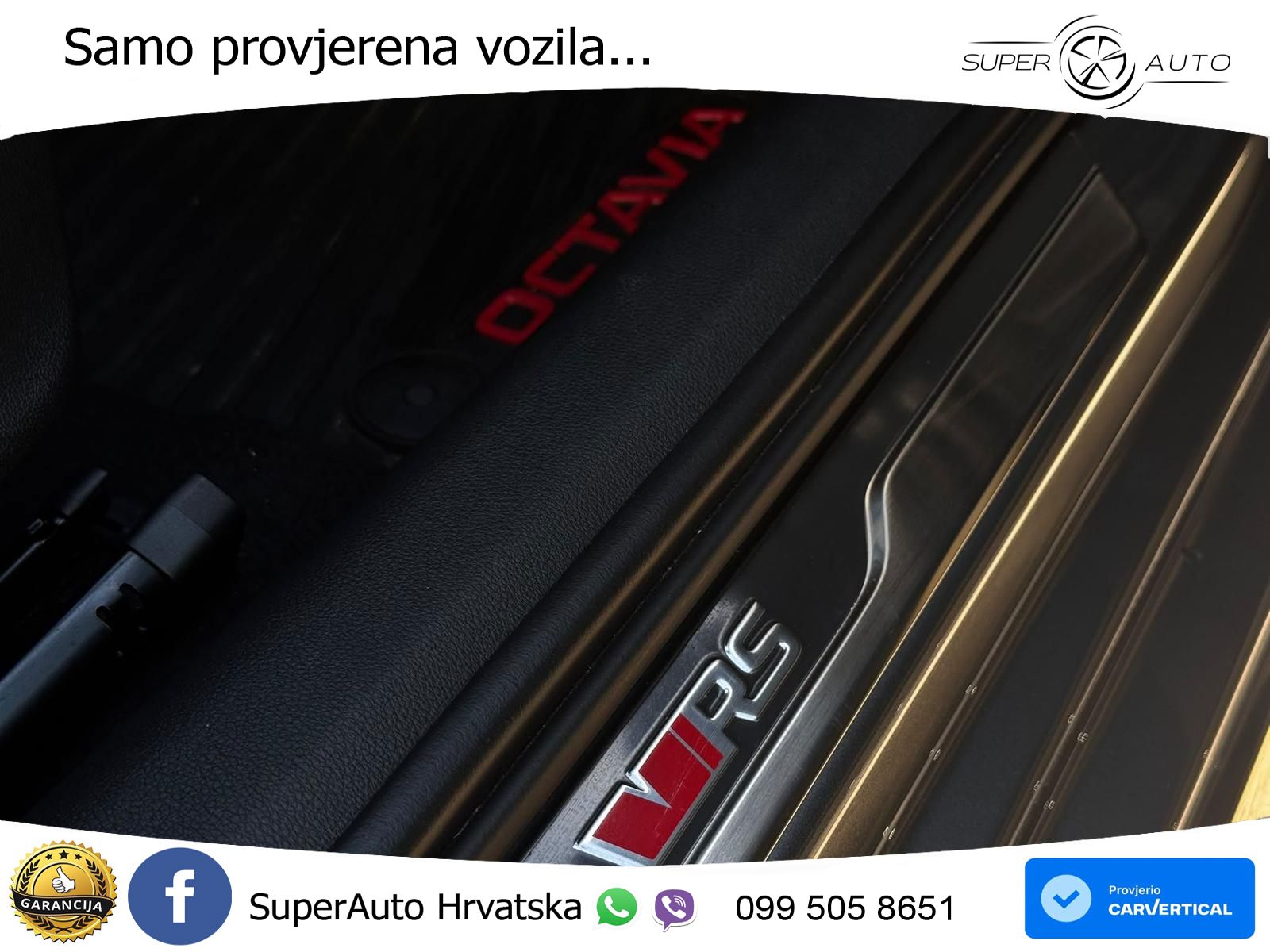 Škoda Octavia Combi RS 2.0 TDI (200 KS) DSG