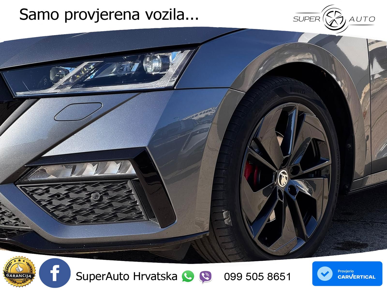 Škoda Octavia Combi RS 2.0 TDI (200 KS) DSG