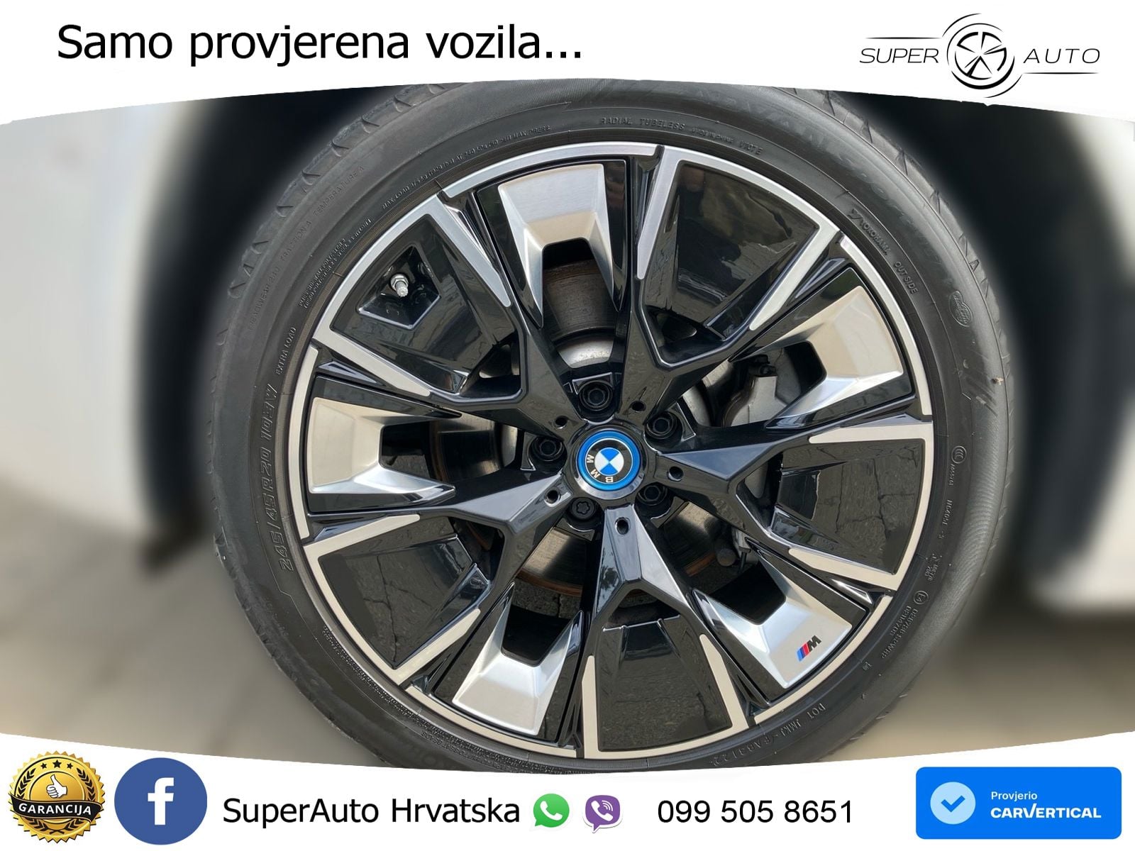 BMW iX3 80 kWh (286 KS) M Sport LED+GR SJED+ACC