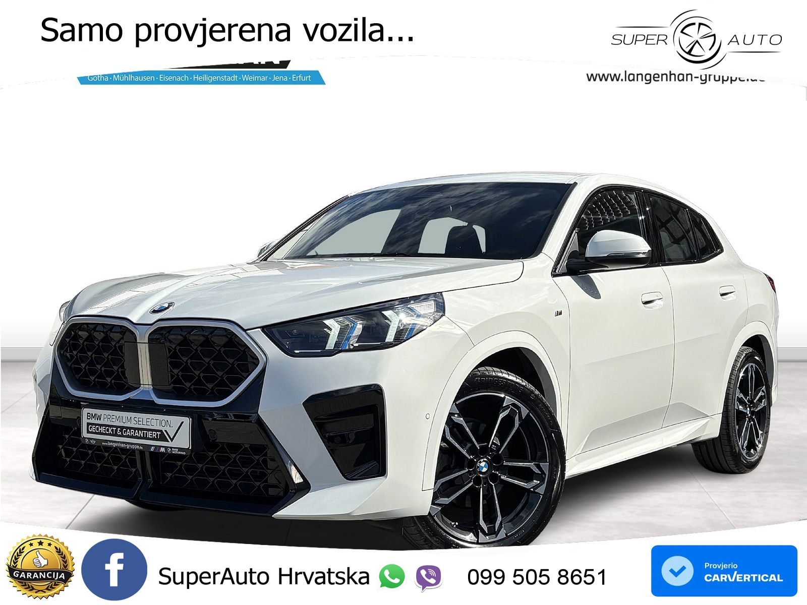 BMW X2 sDrive20d Steptronic M Sport LED+GR SJED+ACC
