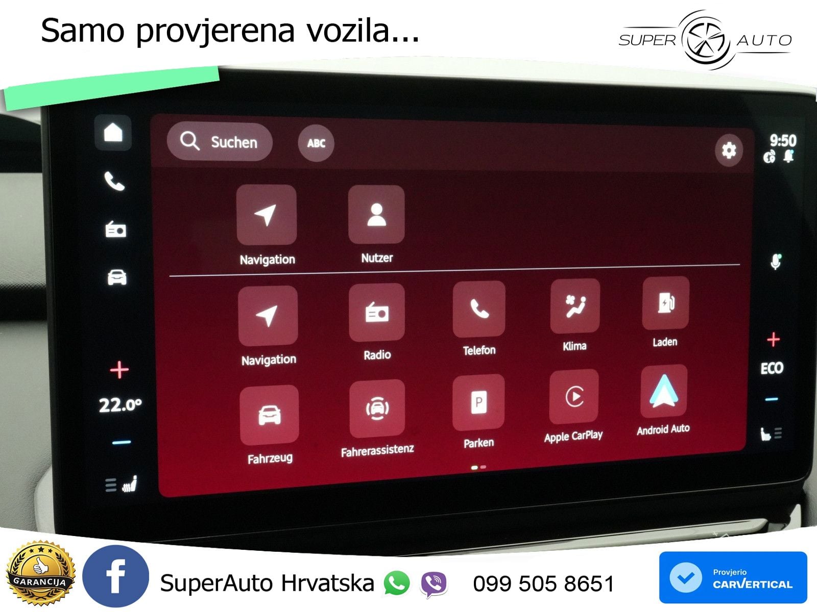 Škoda Enyaq 85 82 kWh (286 KS) SportLine MATRIX+GR SJED+KAM