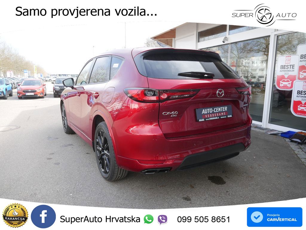 Mazda CX-60 2.5 e-Skyactiv (328 KS) AWD Automatic MATRIX+GR SJED+KAM