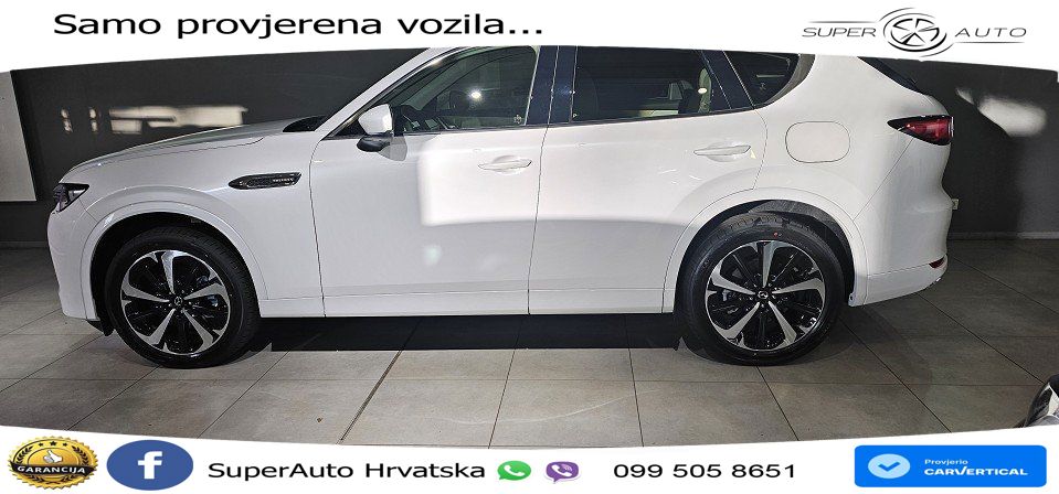 Mazda CX-60 3.3 e-Skyactiv D (254 KS) AWD Automatic LED+GR SJED+ACC