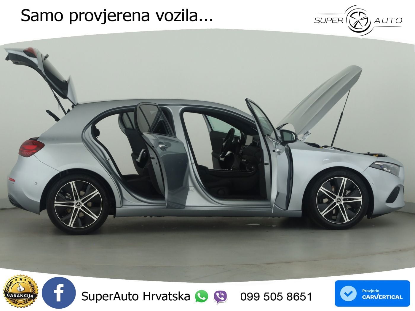 Mercedes-Benz A 200 7G-DCT LED+GR SJED+ACC
