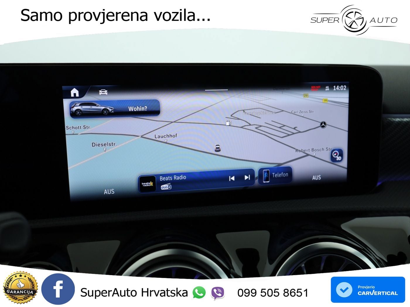 Mercedes-Benz A 200 7G-DCT LED+GR SJED+ACC
