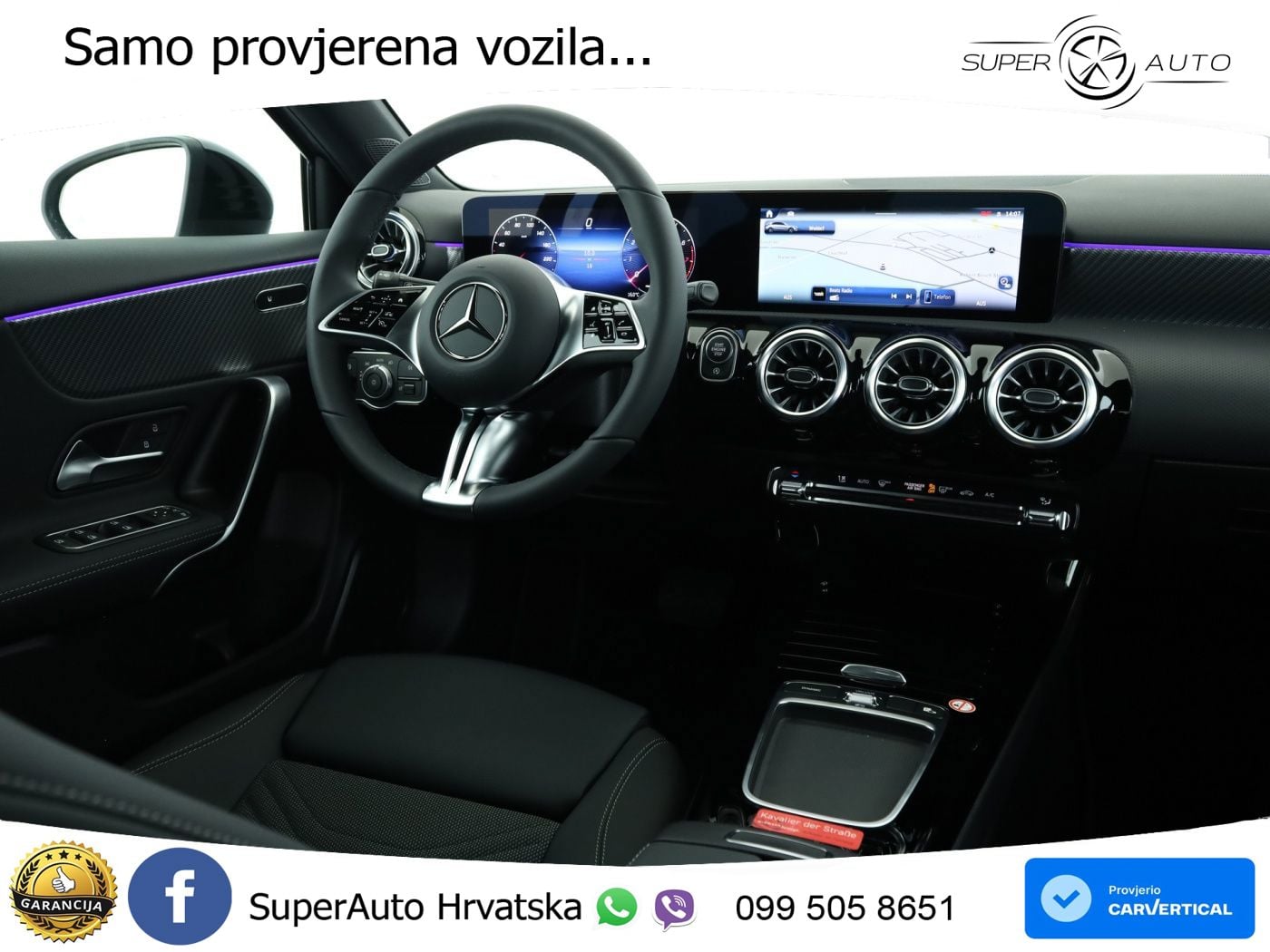 Mercedes-Benz A 200 7G-DCT LED+GR SJED+ACC