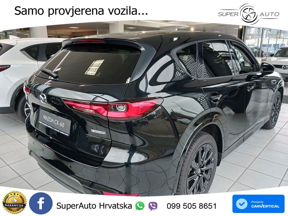Mazda CX-60 2.5 e-Skyactiv (328 KS) AWD Automatic MATRIX+GR SJED+KAM