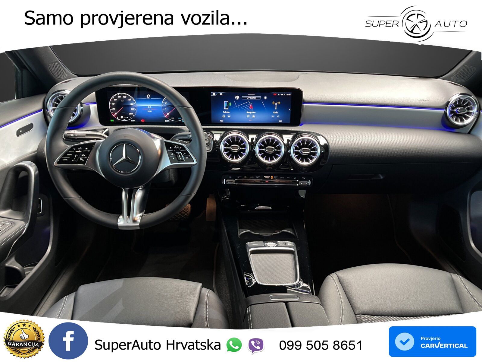 Mercedes-Benz A 200 7G-DCT LED+GR SJED+ACC