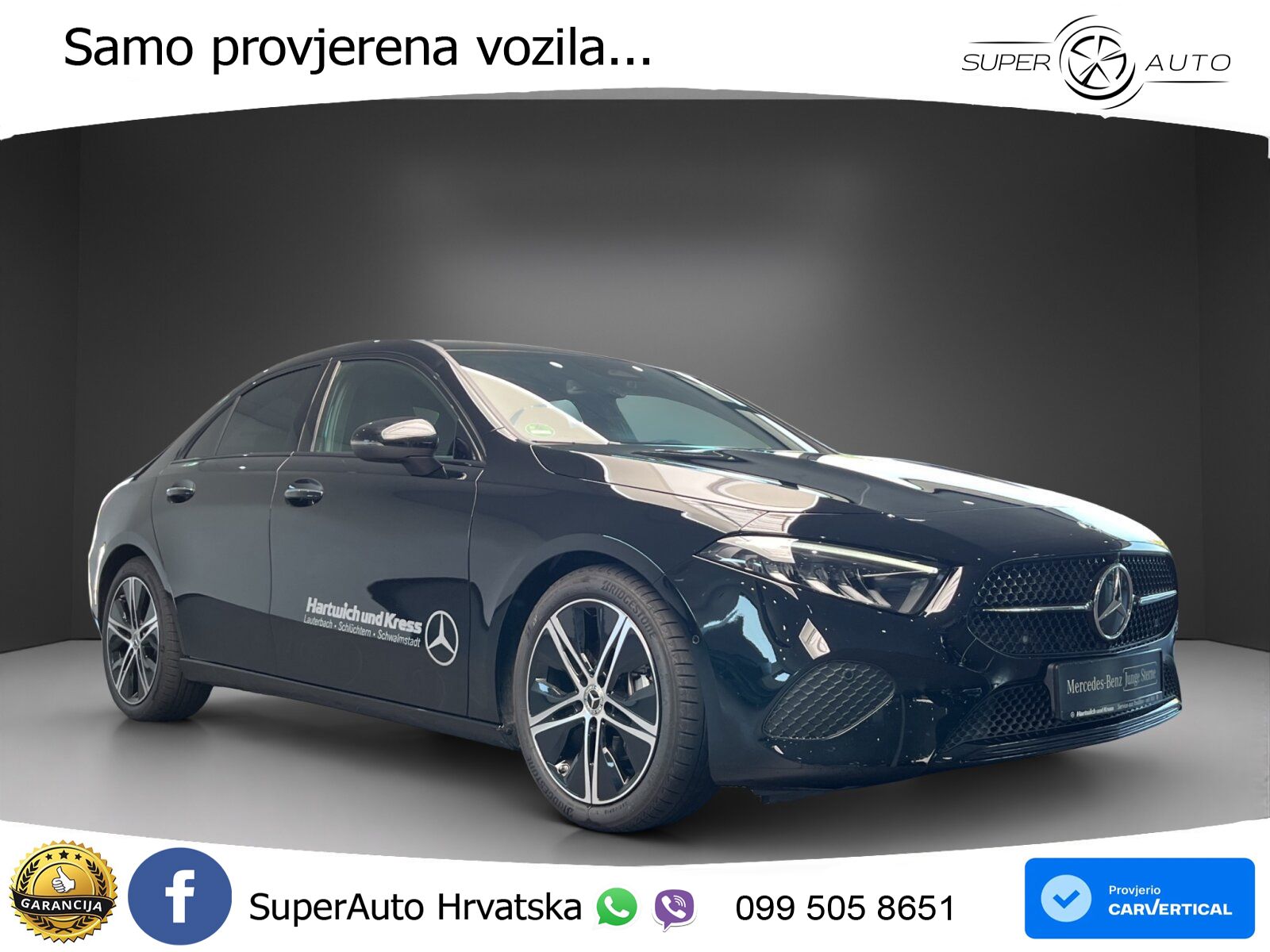 Mercedes-Benz A 200 7G-DCT LED+GR SJED+ACC