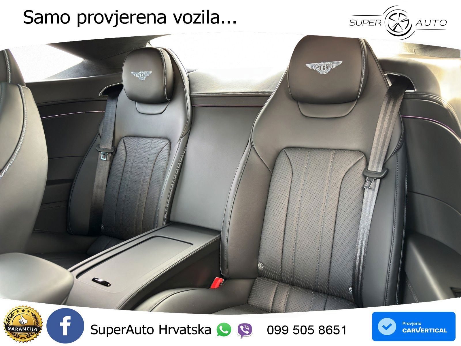 Bentley Continental GT IV 4.0 V8 TFSi (680 KS) AWD DCT ZRAČNI+ACC+GR SJED+360