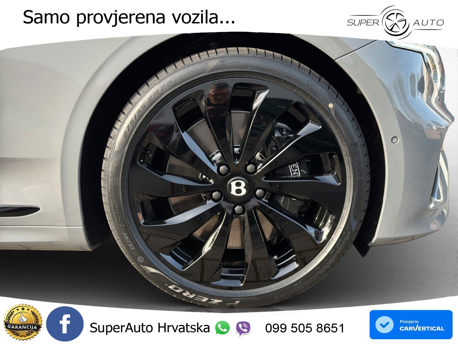 Bentley Continental GT IV 4.0 V8 TFSi (680 KS) AWD DCT ZRAČNI+ACC+GR SJED+360