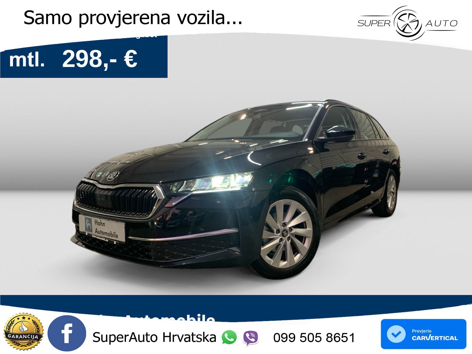 Škoda Octavia Combi 1.5 TSI (150 KS) DSG Selection LED+GR SJED+ACC
