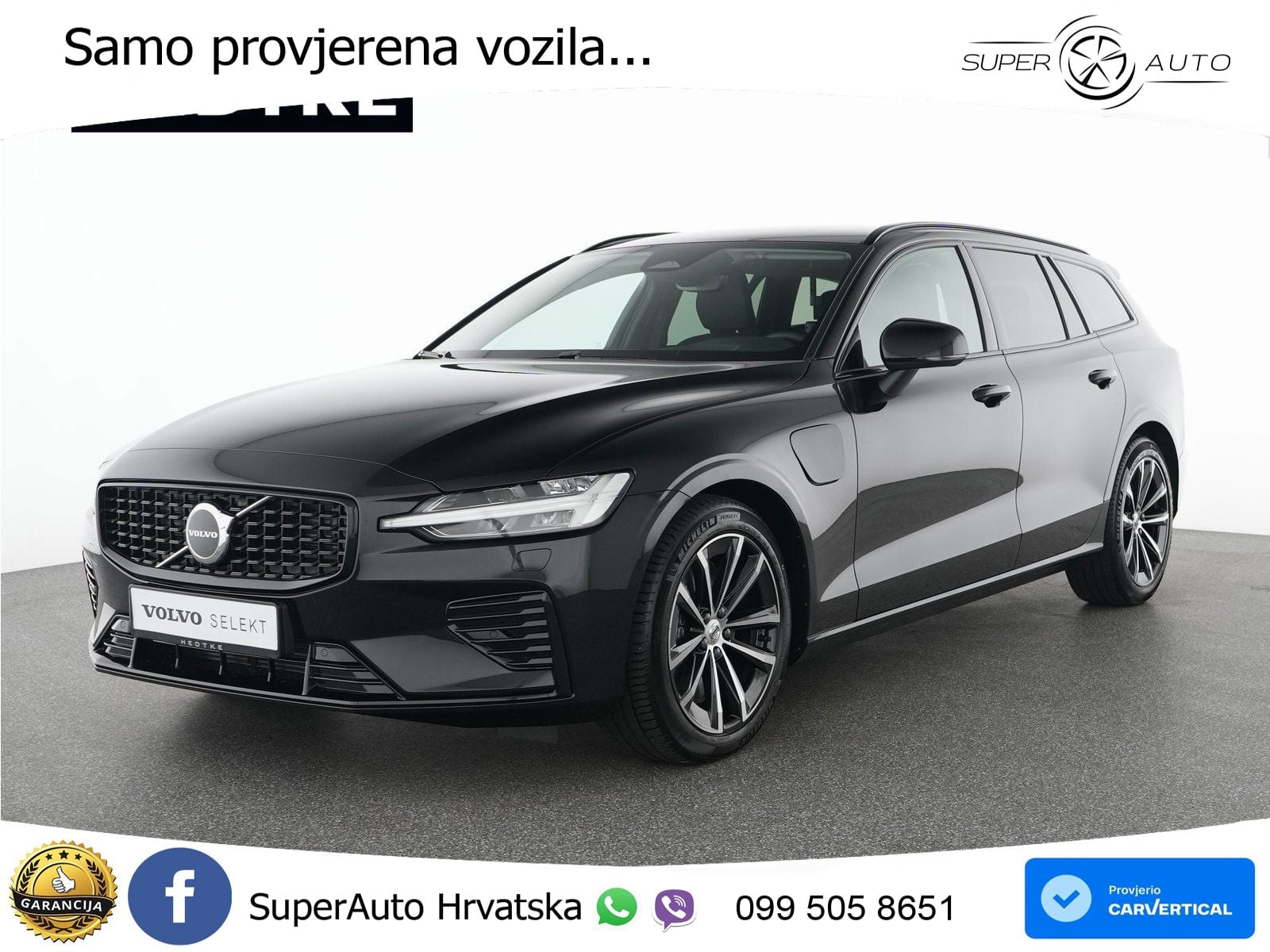 Volvo V60 2.0 T8 AWD Geartronic LED+GR SJED+ACC