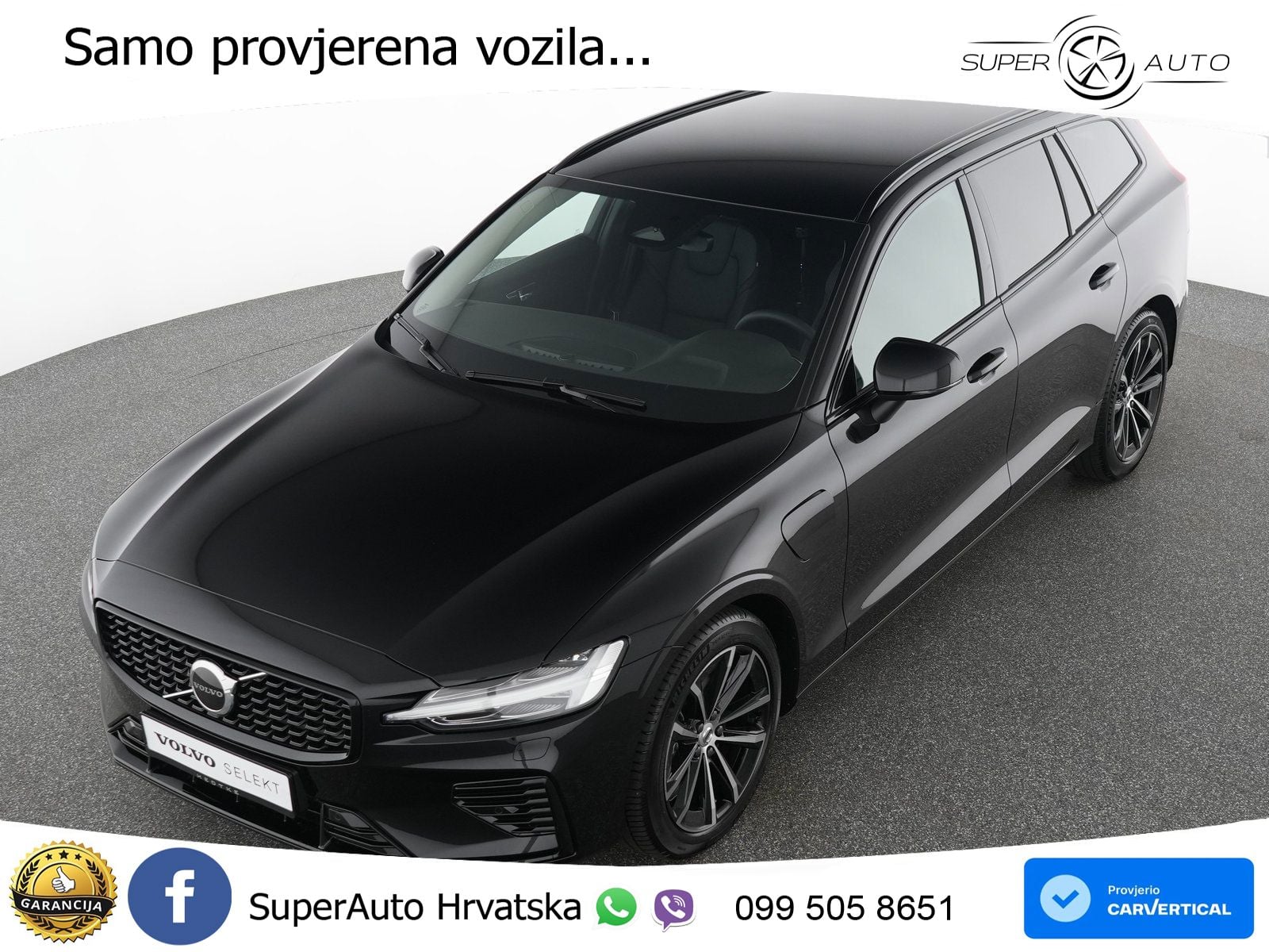 Volvo V60 2.0 T8 AWD Geartronic LED+GR SJED+ACC