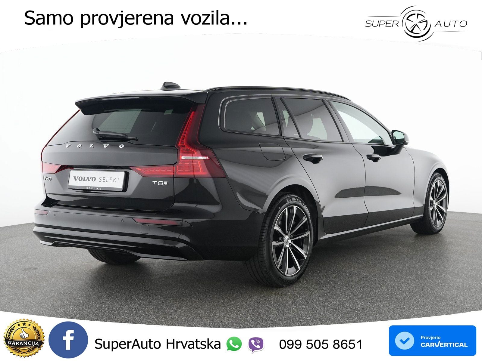 Volvo V60 2.0 T8 AWD Geartronic LED+GR SJED+ACC