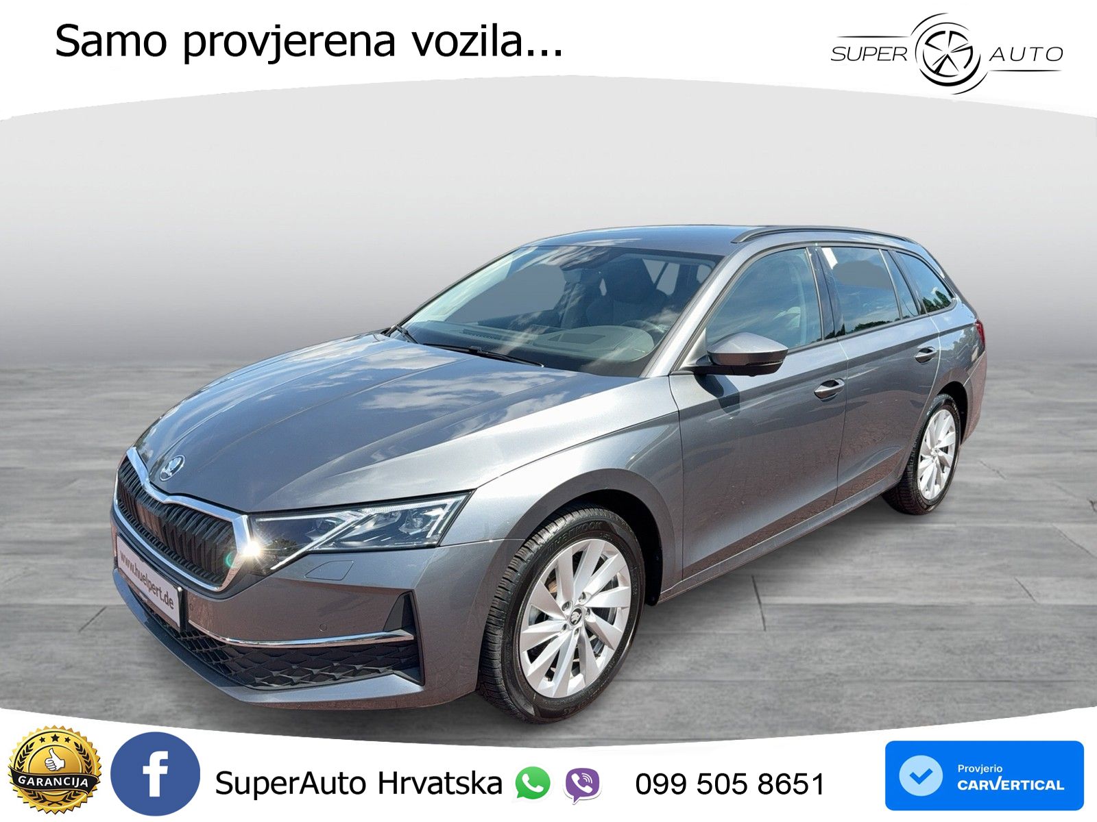 Škoda Octavia Combi 2.0 TDI (150 KS) DSG Selection LED+GR SJED+ACC