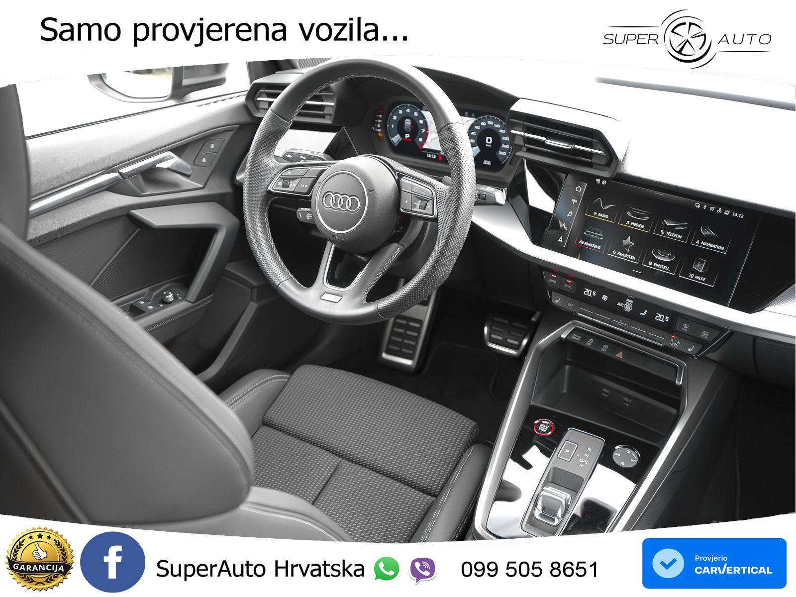 Audi S3 2.0 TFSI (310 KS) quattro S tronic LED+GR SJED+ACC