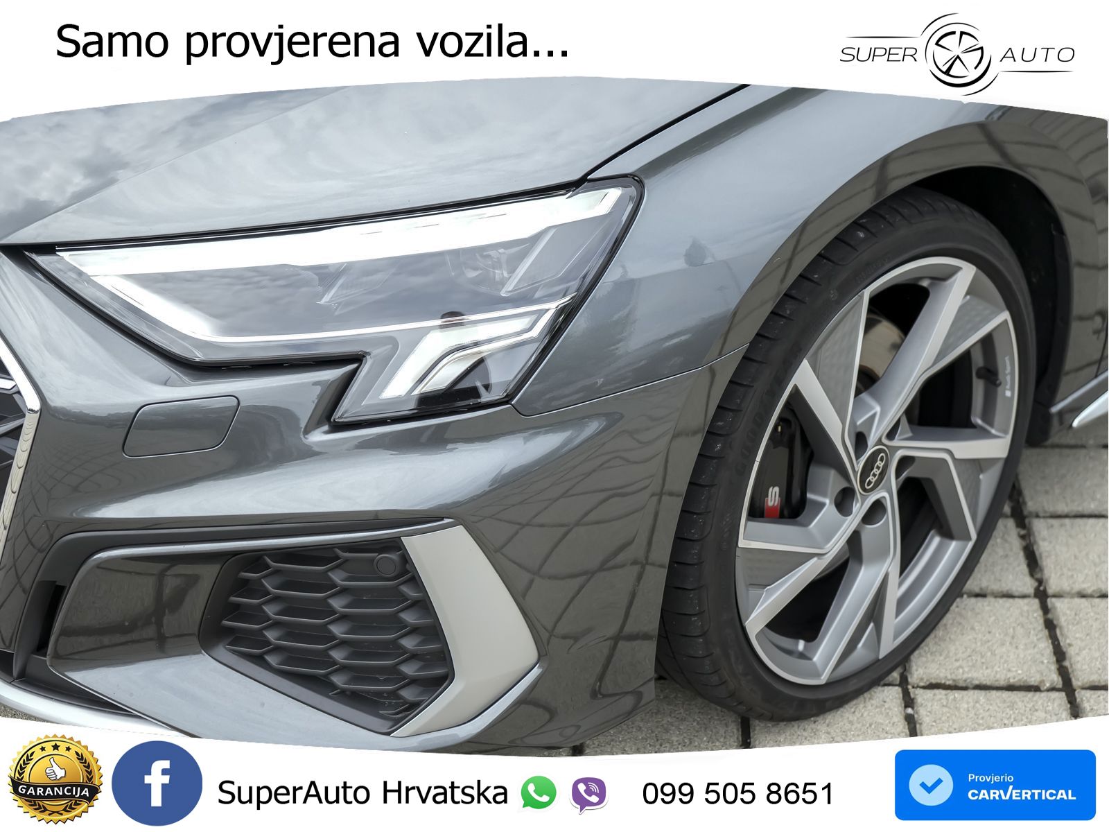 Audi S3 2.0 TFSI (310 KS) quattro S tronic LED+GR SJED+ACC