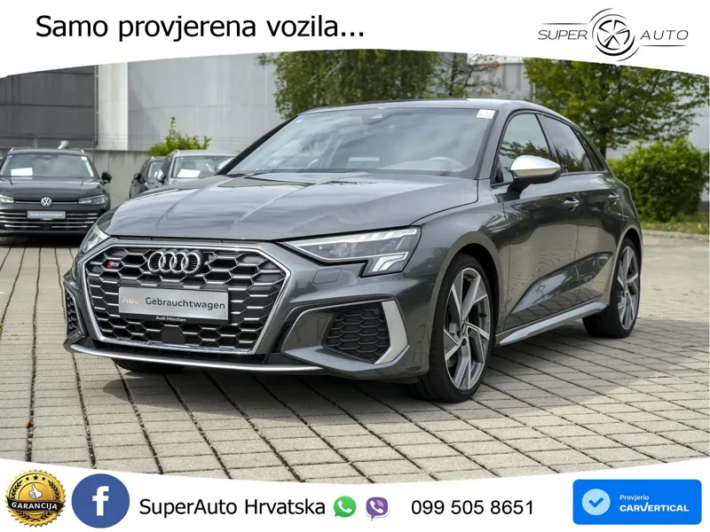 Audi S3 2.0 TFSI (310 KS) quattro S tronic LED+GR SJED+ACC