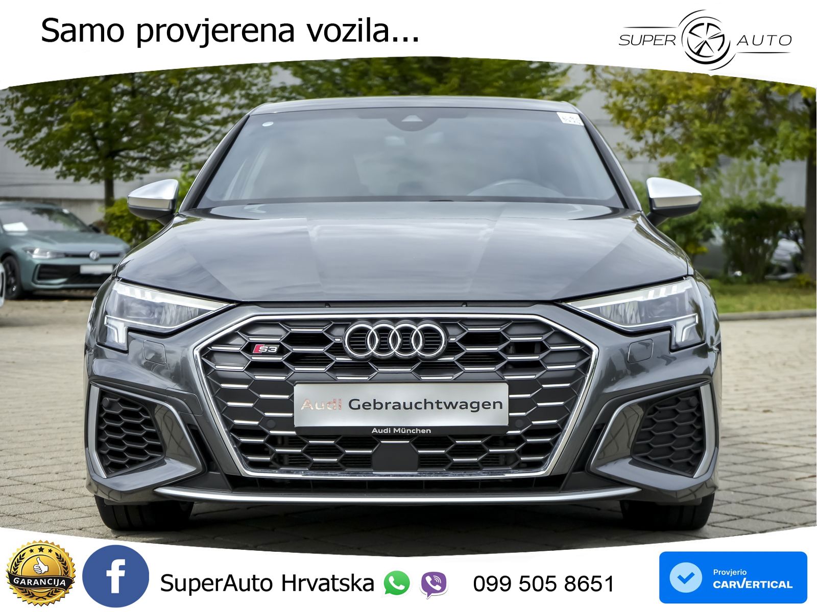 Audi S3 2.0 TFSI (310 KS) quattro S tronic LED+GR SJED+ACC