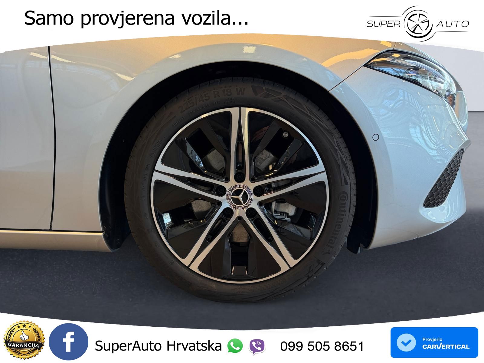 Mercedes-Benz A 200 7G-DCT LED+GR SJED+ACC
