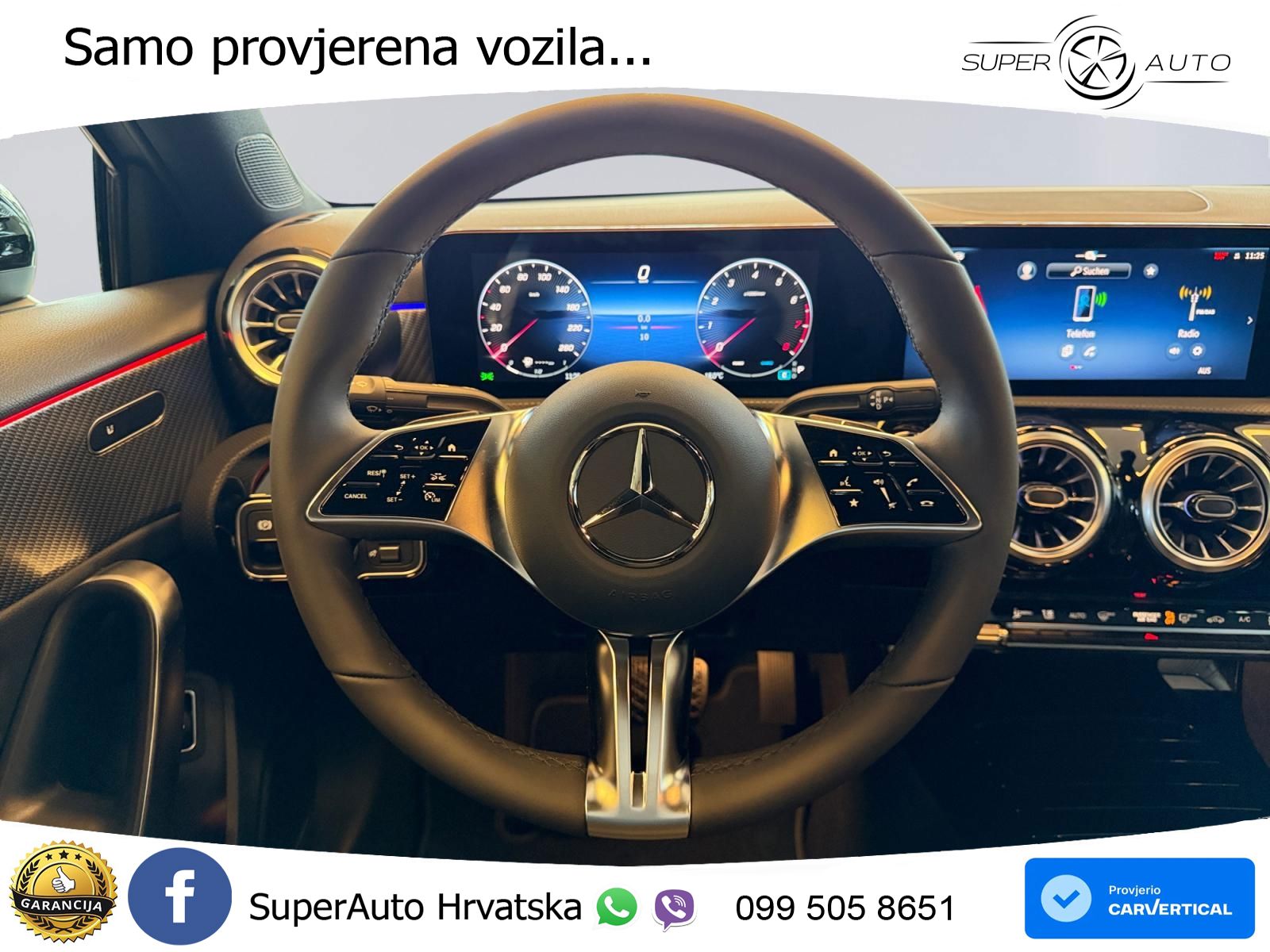 Mercedes-Benz A 200 7G-DCT LED+GR SJED+ACC