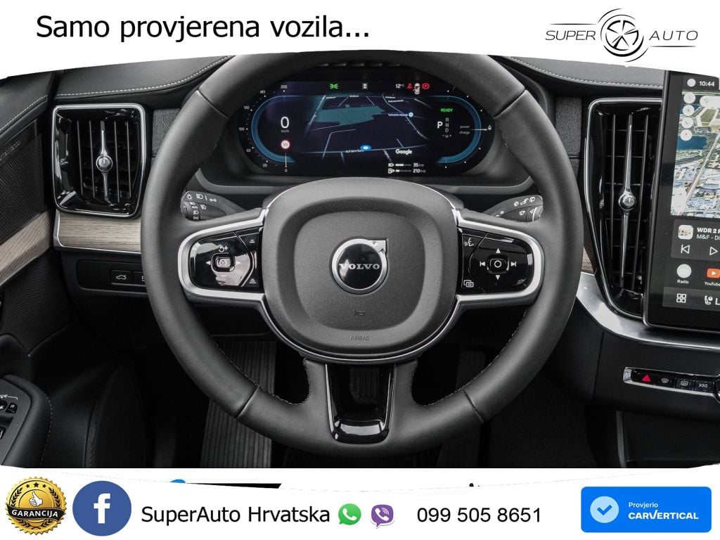 Volvo XC90 2.0 T8 AWD Automatic ACC+HEAD+4xGR SJED+360+PANO