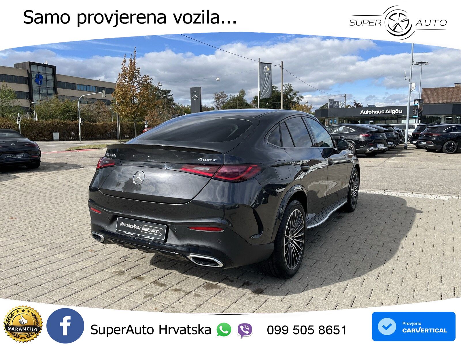 Mercedes GLC 450d (367 KS) 4MATIC 9G-TRONIC AMG LED+GR SJED+ACC