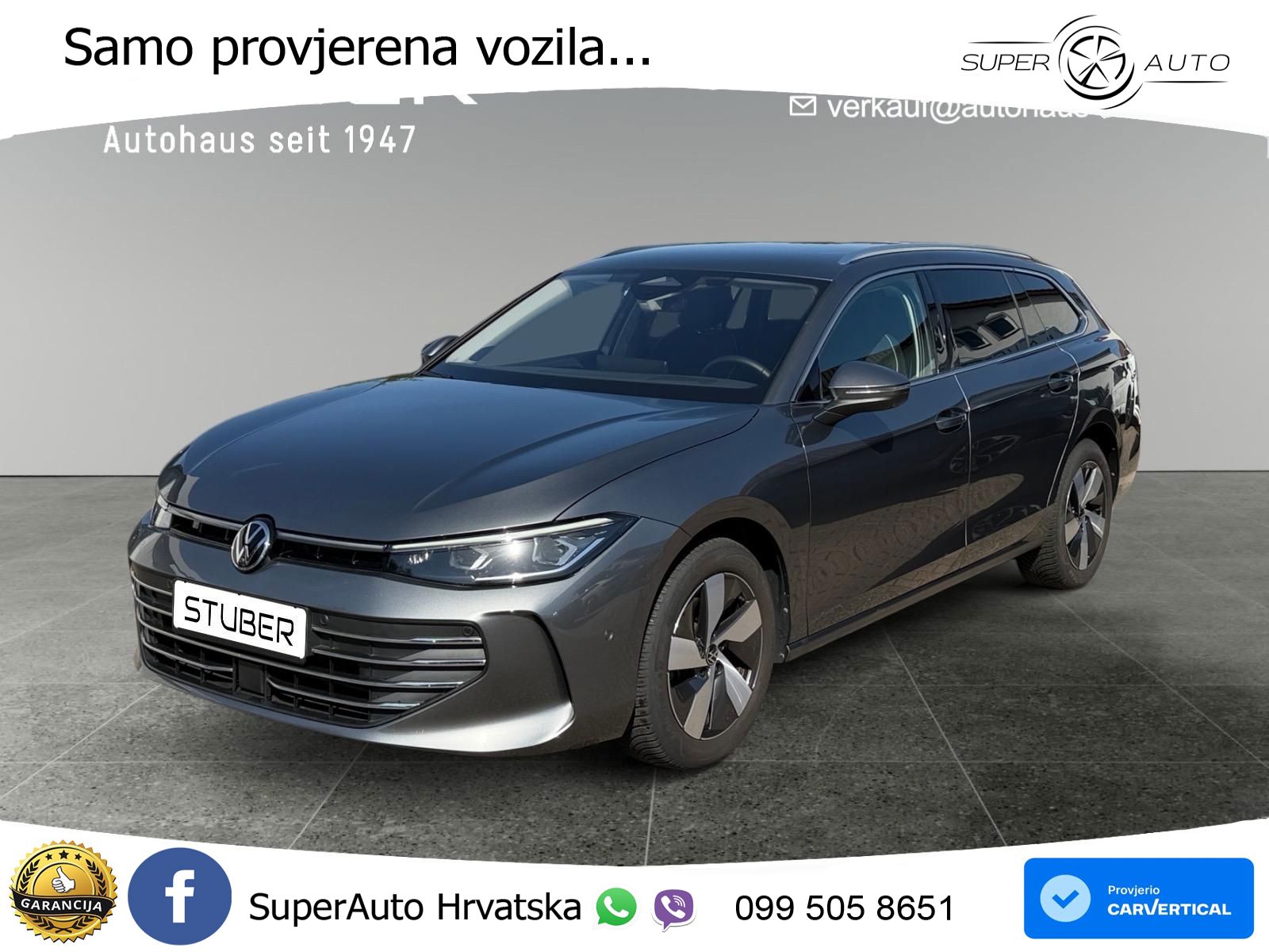 Volkswagen Passat Variant 1.5 eTSI (150 KS) DSG MATRIX+GR SJED+KAM