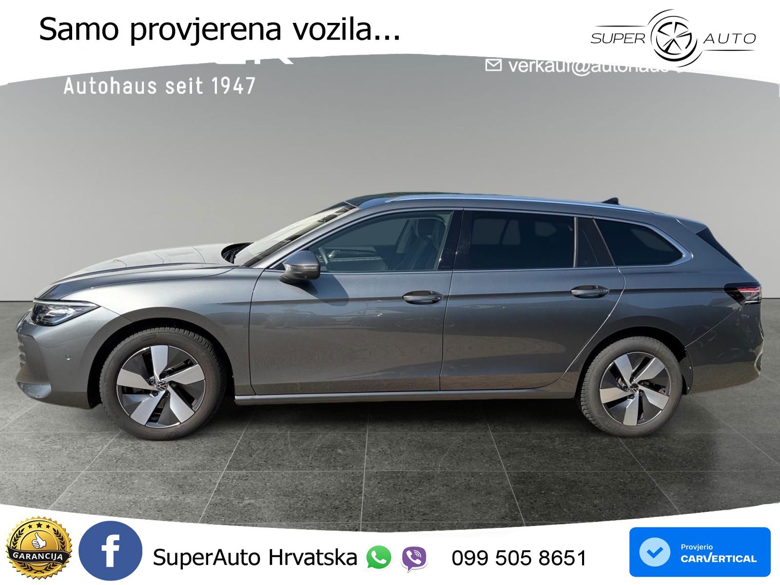 Volkswagen Passat Variant 1.5 eTSI (150 KS) DSG MATRIX+GR SJED+KAM
