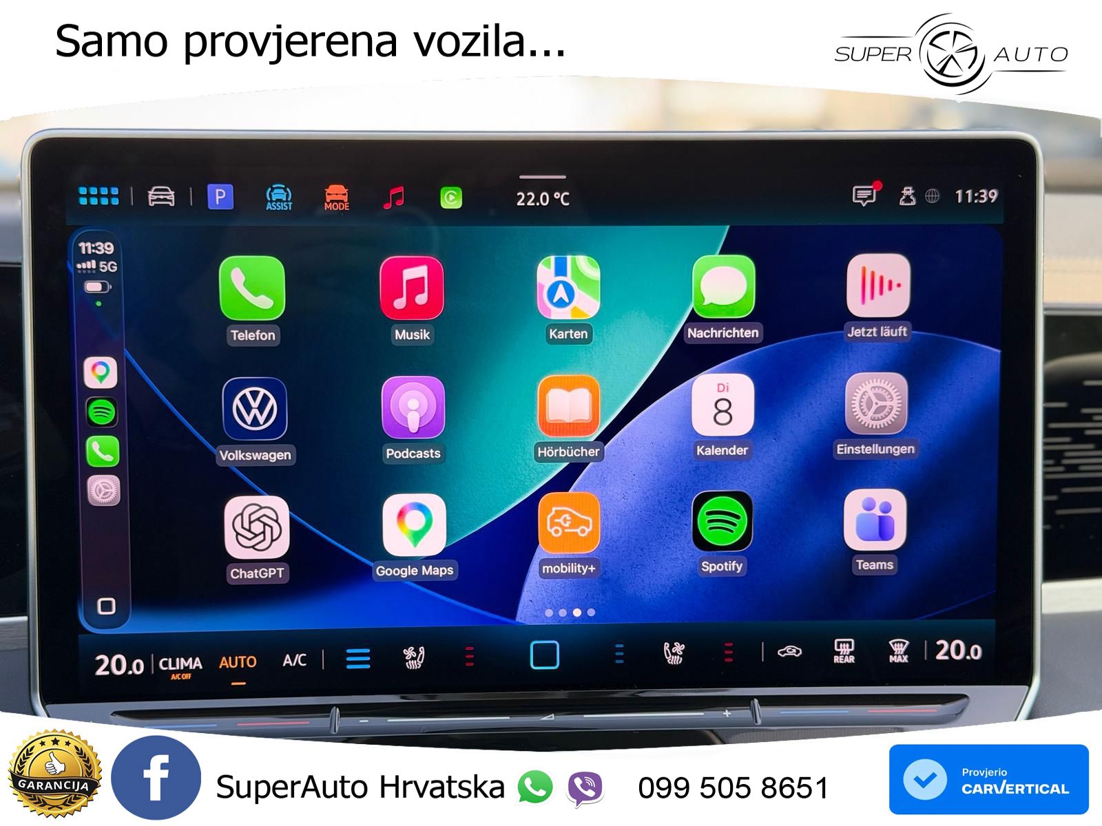 Volkswagen Passat Variant 1.5 eTSI (150 KS) DSG MATRIX+GR SJED+KAM