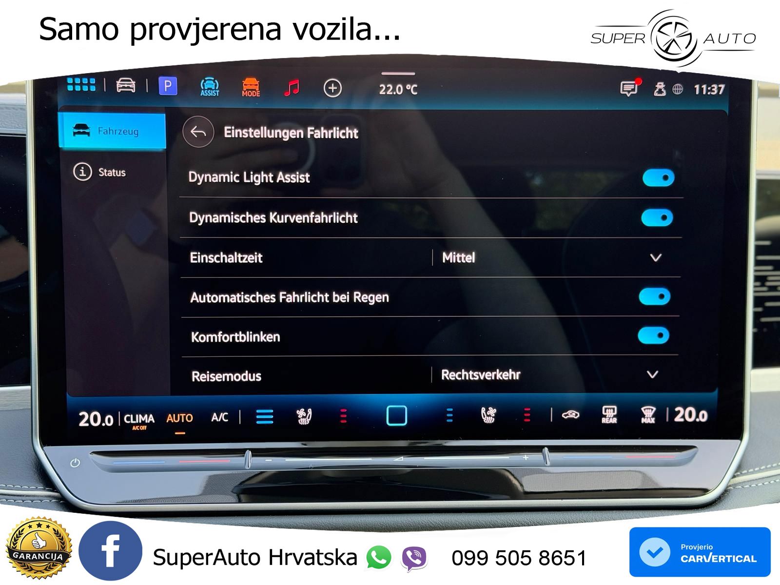 Volkswagen Passat Variant 1.5 eTSI (150 KS) DSG MATRIX+GR SJED+KAM