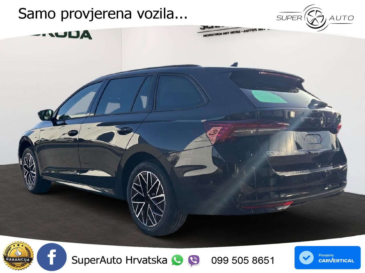 Škoda Octavia Combi 2.0 TDI (150 KS) DSG LED+GR SJED+ACC