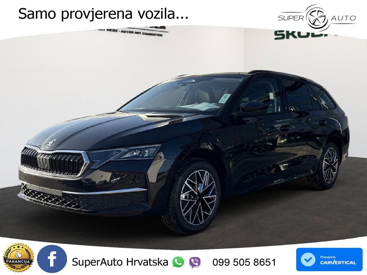 Škoda Octavia Combi 2.0 TDI (150 KS) DSG LED+GR SJED+ACC