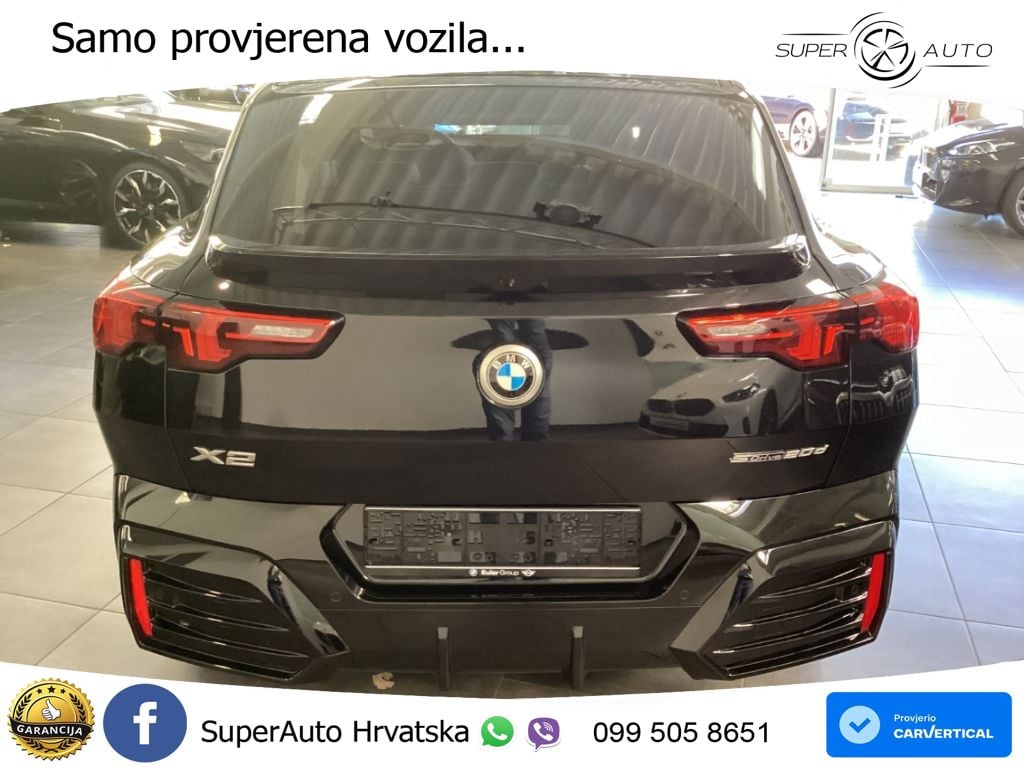 BMW X2 sDrive20d Steptronic M Sport LED+GR SJED+ACC